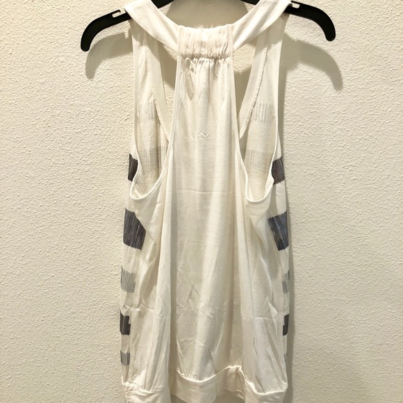 NWOT Express Tank Top w/ Sequin Stripes - Picture 5 of 5